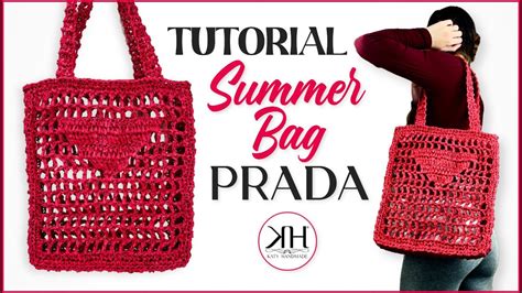 tutorial borsa estiva punto prada all'uncinetto con cordino swan tessiland|Borse a uncinetto, i modelli per la primavera estate. .